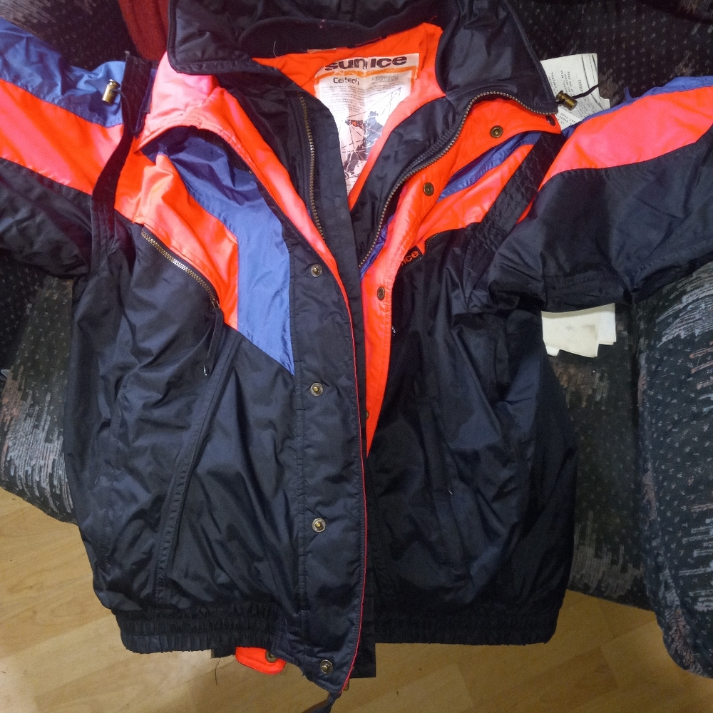 Sunice MENS NEON and PURPLE Jacket